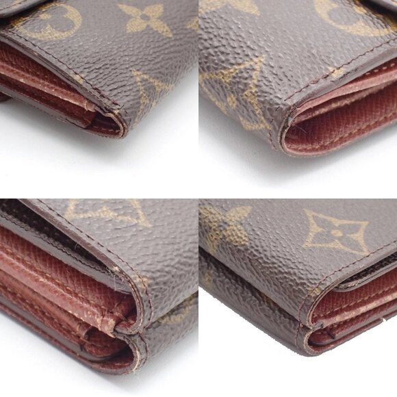 LOUIS VUITTON Porte Monnaie Billet Carte Credit Wallet Monogram M61652 07EF439 - Picture 5 of 16